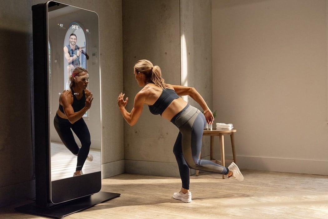 Wellness smart mirror theme